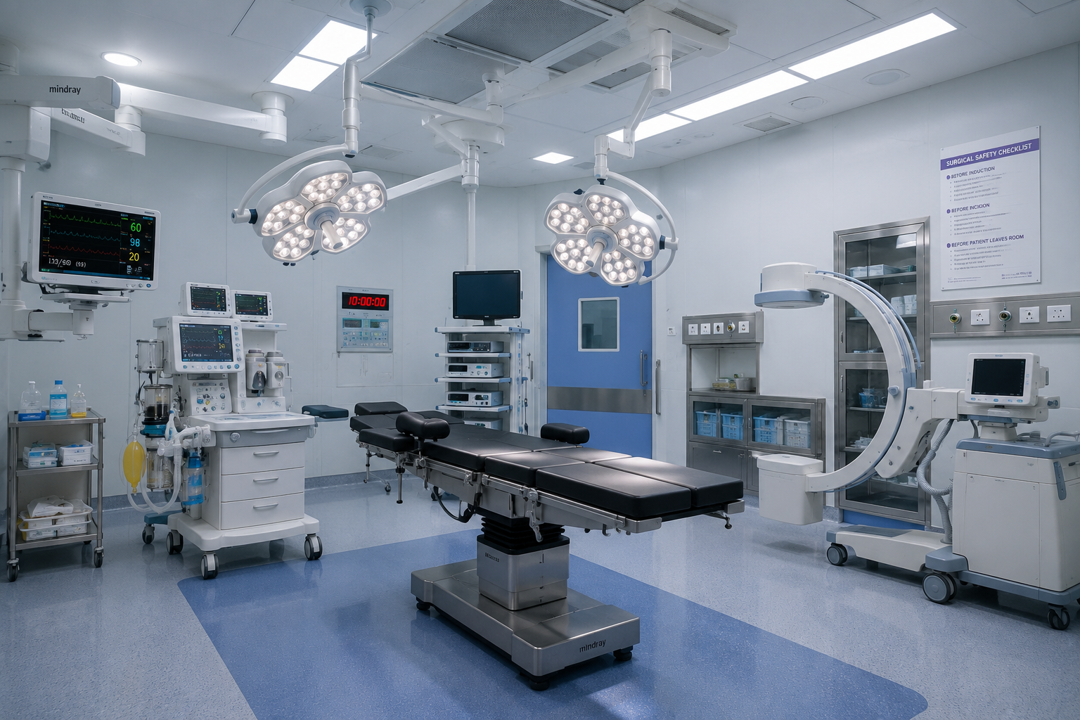 Intensive & isolation care bay