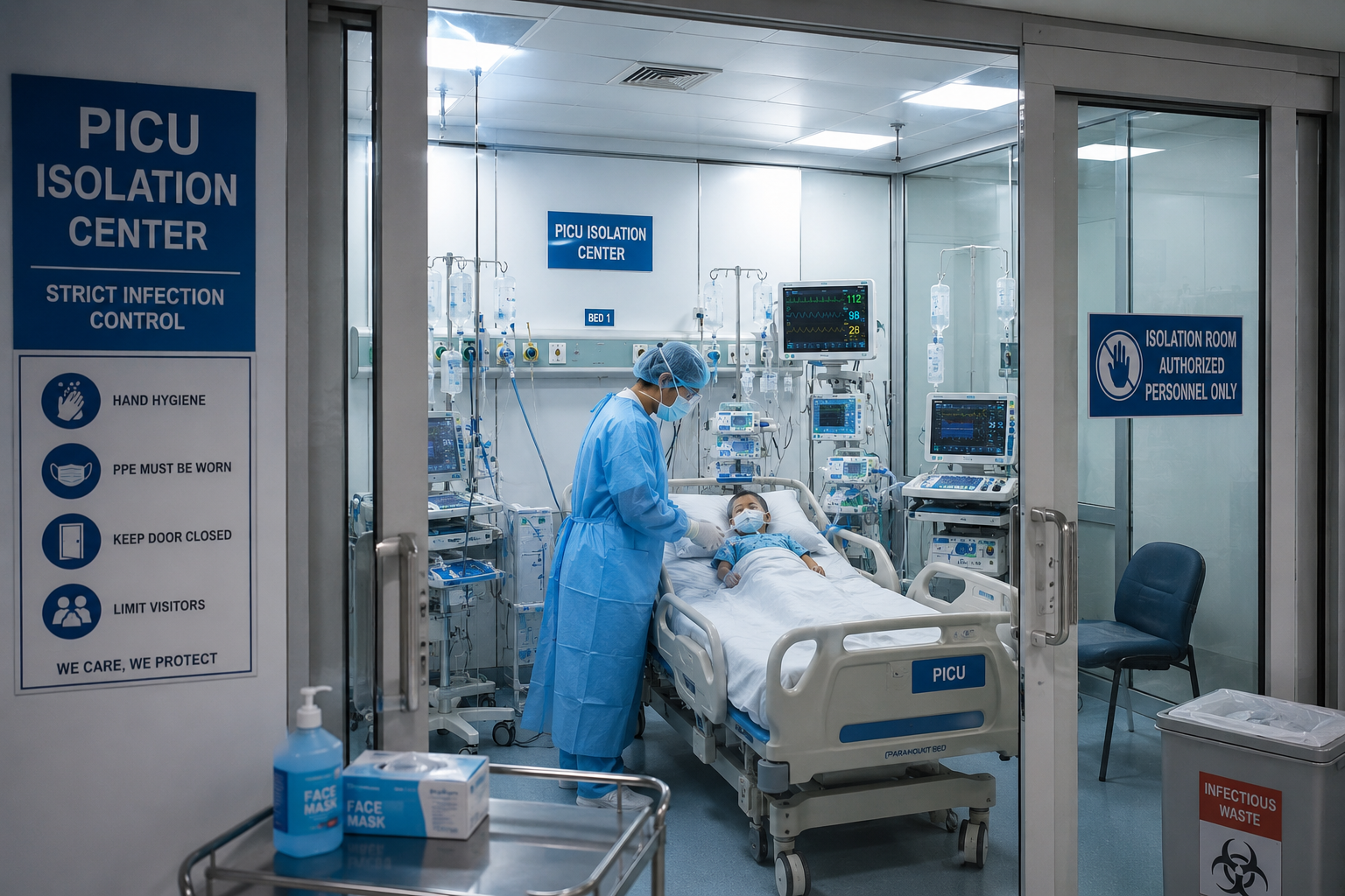 Ventilator & life-support bay