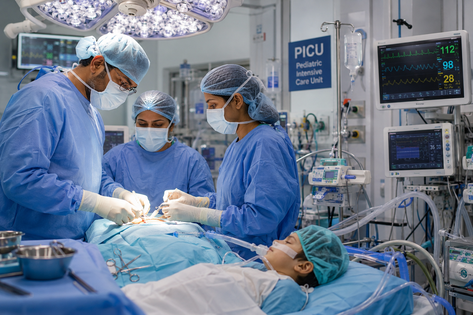 Backed by paediatric care